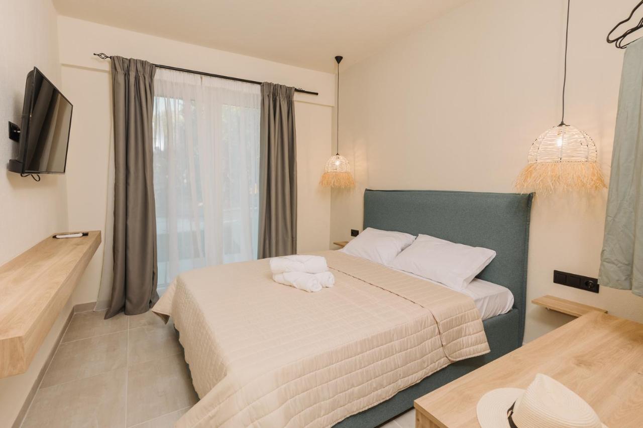 Olvion Suites Skala Sotiros Bagian luar foto