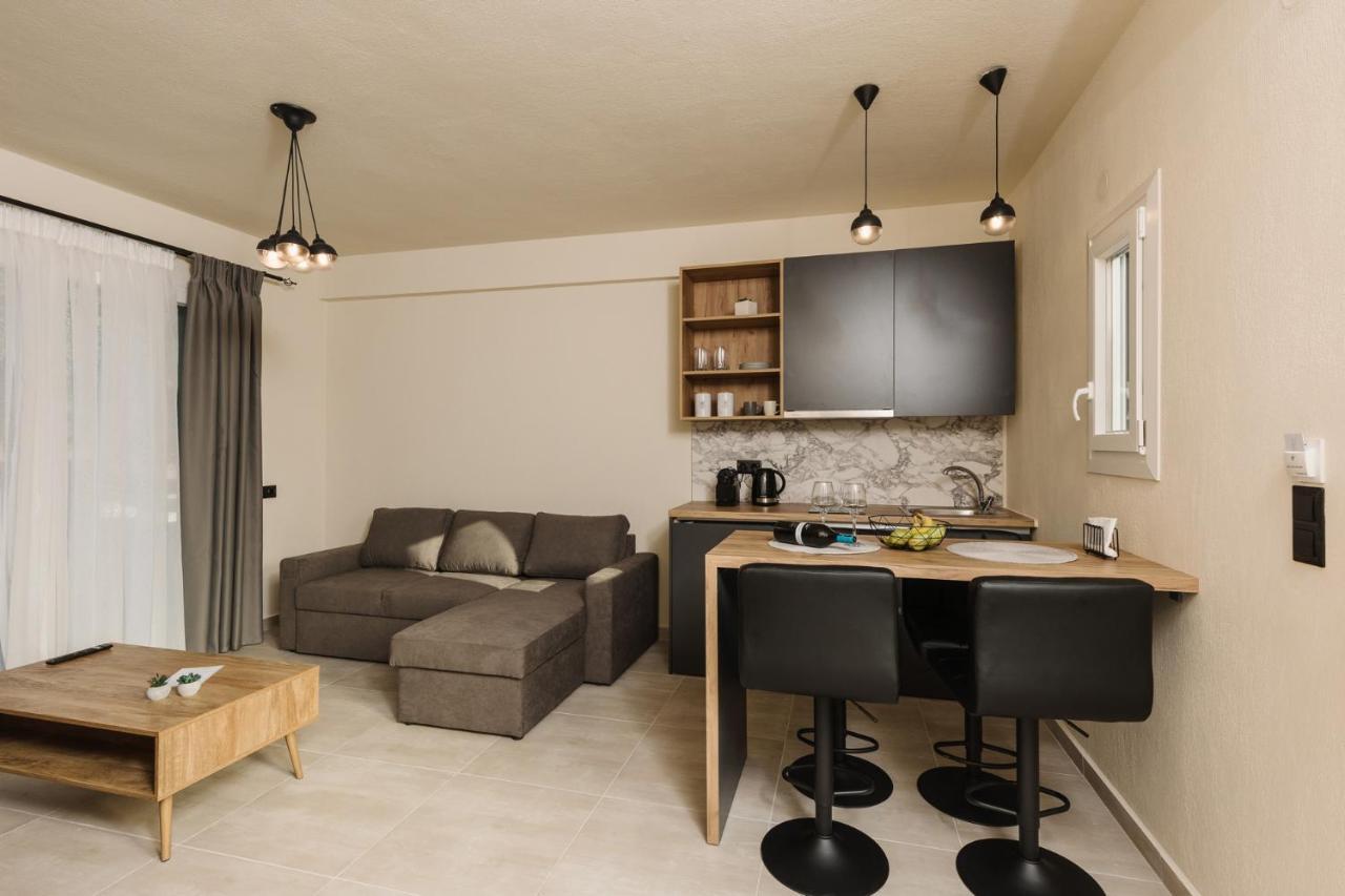 Olvion Suites Skala Sotiros Bagian luar foto